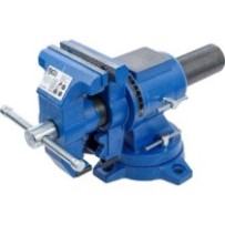 BGS   70965   Tornillo de banco   mordazas de 100 mm   giratorio 360°