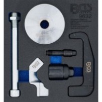BGS   9632   Bandeja para carro 1/6: Extractor de inyectores   para inyectores Bosch CDI   6 piezas