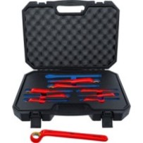 BGS   72035   Juego de llaves combinadas VDE   largas acodadas   10 - 24 mm   9 piezas