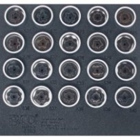 BGS   8963   Bandeja para carro 1/6: Juego para tuercas de ruedas de VAG   20 piezas