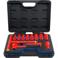 BGS   7133   Juego de llaves de vaso VDE   entrada 10 mm (3/8")   7 - 22 mm   12 piezas