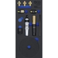 BGS   70207   Bandeja para carro 1/3: Juego de desmontaje de tornillos antirrobo   universal