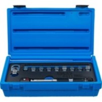 BGS   8511   Llave de radios dinamométrica   con cabezales intercambiables   3 - 15 Nm