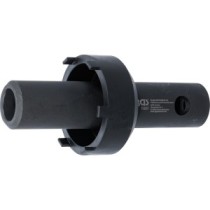 BGS   70925   Llave para tuercas ranuradas del eje trasero   pines en el exterior   para Mercedes-Benz   92 mm