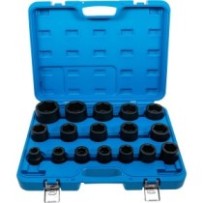 BGS   5242   Juego de llaves de vaso de impacto   entrada 20 mm (3/4")   19 - 55 mm   17 piezas