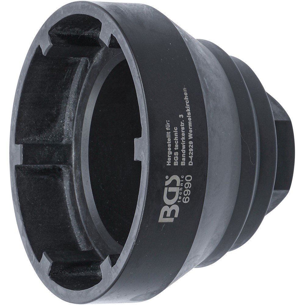 BGS   6990   Vaso almenado   para tuercas ranuradas dientes internos   para MAN   133 - 145 mm