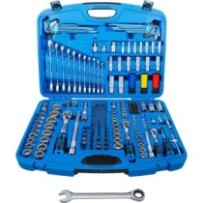 BGS   2290   Juego de llaves de vaso "Gear Lock"   entrada 6,3 mm (1/4")   10 mm (3/8") / 12,5 mm (1/2")   218 piezas