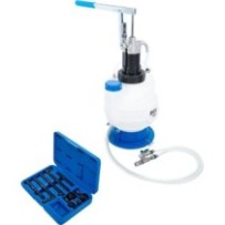 BGS   9991   Suministrador de aceite de transmisión con bomba manual   con sistema de retorno   con 8 adaptadores   7 l