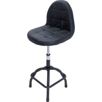 BGS   70146   Silla giratoria de taller con respaldo   altura ajustable