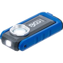 BGS   85348   Lámpara de taller LED COB con imán y gancho   plegable  con función de carga inductiva