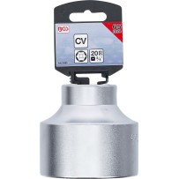 BGS   3465   Llave de vaso hexagonal   entrada 20 mm (3/4")   65 mm
