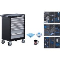 BGS  6061  Carro de herramientas  7 cajones  con 120 herramientas