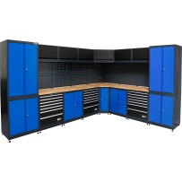 BGS  80160  Sistema de unidad de pared  taller  madera  8 módulos