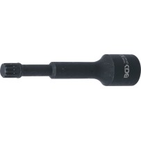 BGS  74588  Punta de vaso especial de impacto  longitud 115 mm  12,5 mm (1/2")  dentado múltiple interior (para XZN) M12  para V