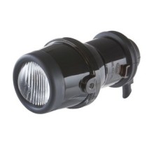 HELLA 1NL 008 090-001 DE/Halógena-Faro antiniebla - Micro DE - 12V - redondo - Cristal dispersor con dibujos - derecha/izquierda