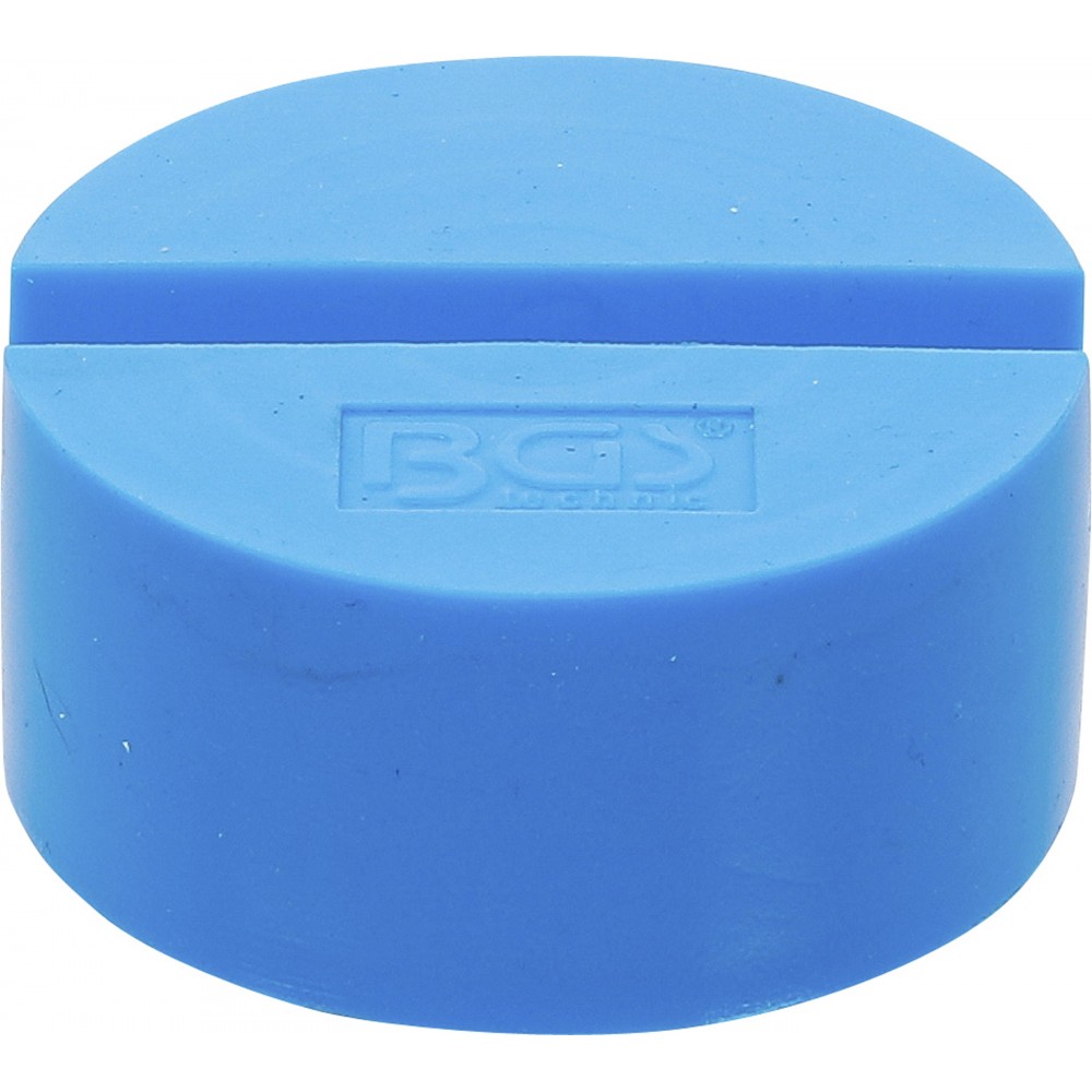 BGS | 72112 | Almohadilla de goma | para gato de carretilla | 75 x 35 mm