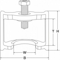 BGS | 74330 | Extractor del ajustador de las palancas de freno | para freno Haldex | 160 mm