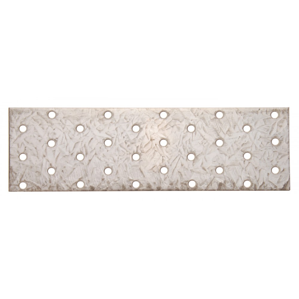 BGS Diy | 80785 | Chapa perforada de acero | 200 x 60 x 2 mm