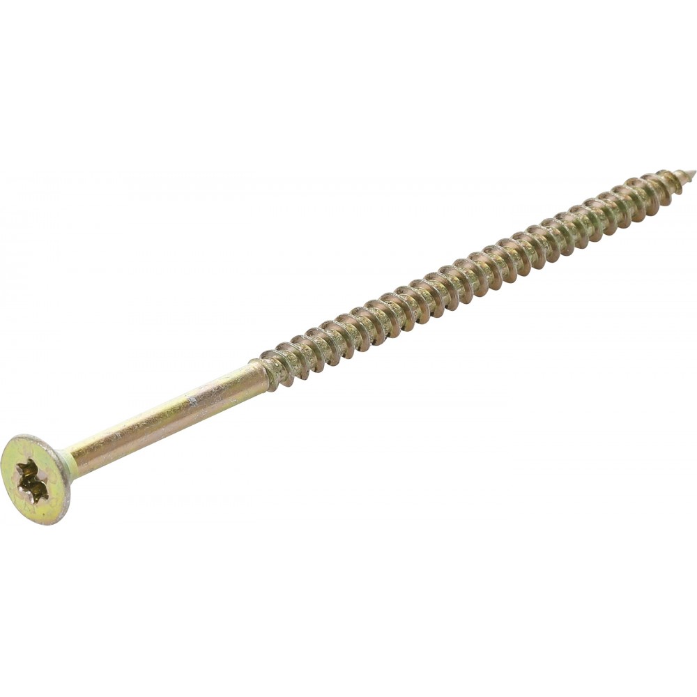 BGS Diy | 81000 | Tornillos multiuso | con perfil en T (para Torx) T30 | 6,0 x 120 mm | 18 piezas