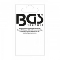 BGS | 89900 | Tarjetas para exhibidores | 52 x 98 mm | 1 hoja de 12 unidades