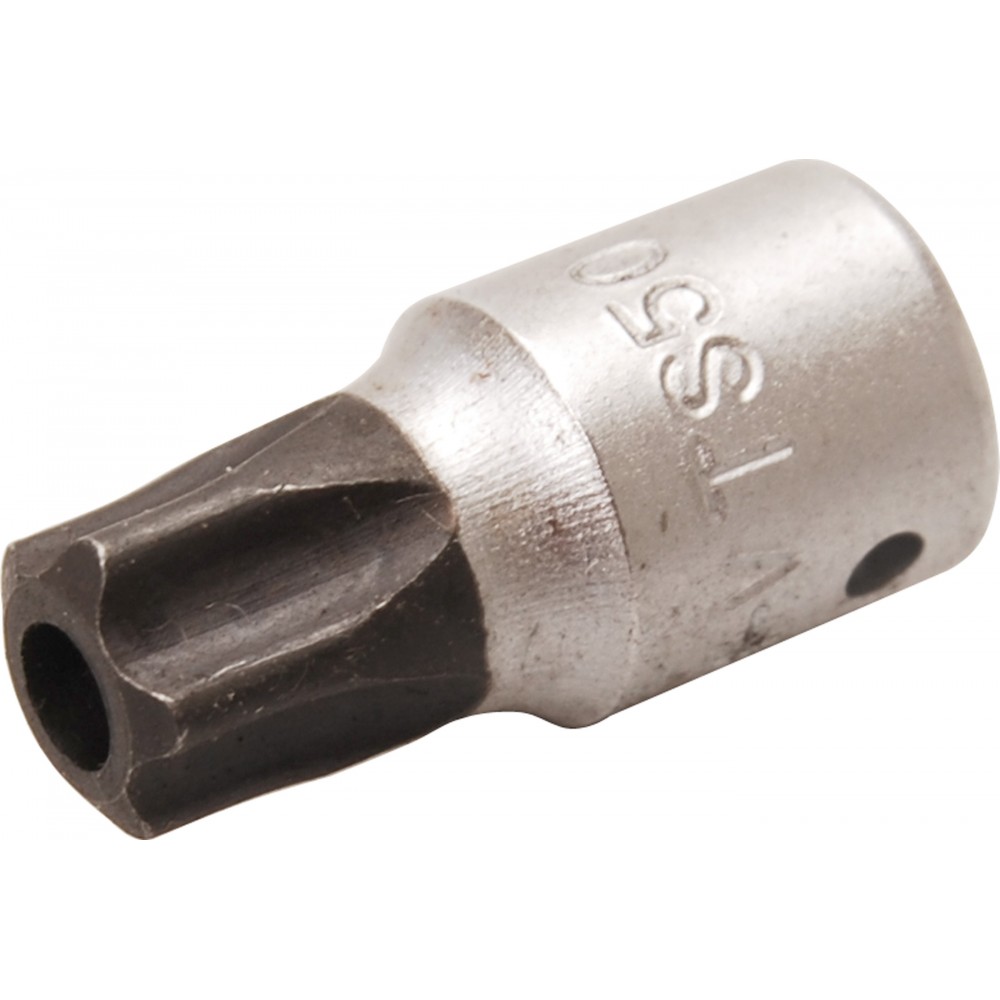 BGS | 2355-TS50 | Punta de vaso | entrada 6,3 mm (1/4") | T-Star (para Torx Plus) con perforación TS50