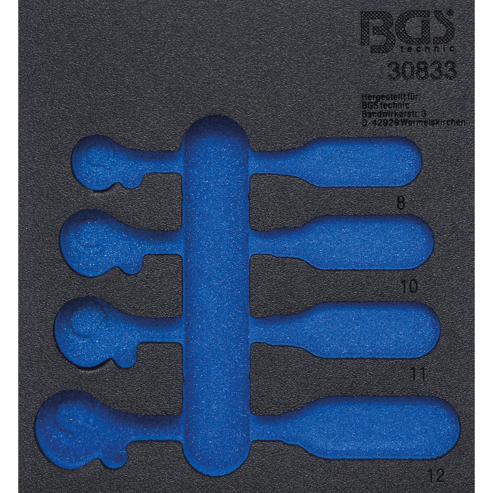 BGS | 30833-1 | Bandeja para carro 1/6, vacía: para BGS 30833