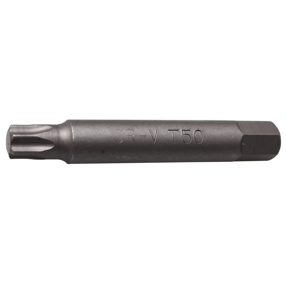 BGS | 4246-T50 | Punta | longitud 75 mm | entrada 10 mm (3/8") | perfil en T (para Torx) T50