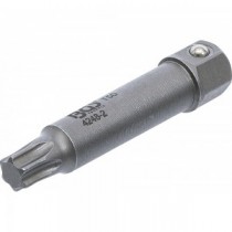 BGS | 4248-2 | Punta especial para desmontar las poleas de alternador | perfil en T (para Torx) T50 x 64 mm