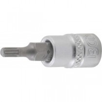 BGS | 5105-M4 | Punta de vaso | entrada 6,3 mm (1/4") | dentado múltiple interior (para XZN) M4