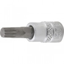 BGS | 5105-M6 | Punta de vaso | entrada 6,3 mm (1/4") | dentado múltiple interior (para XZN) M6