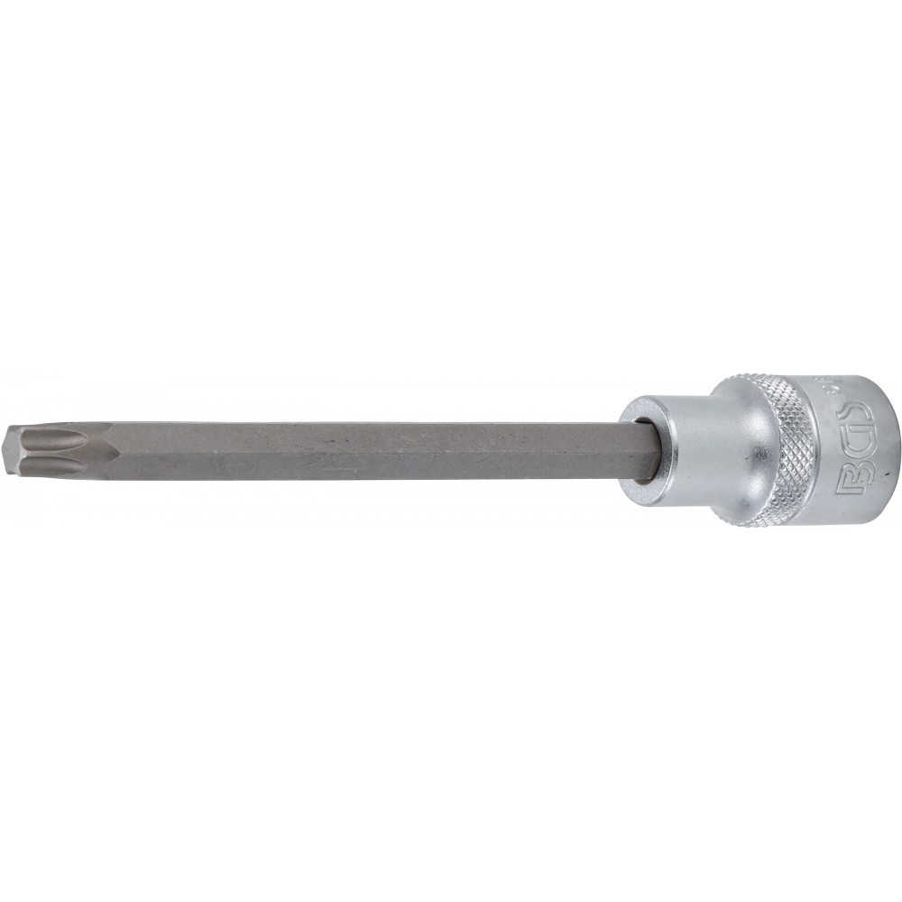 BGS | 5184-T45 | Punta de vaso | longitud 140 mm | entrada 12,5 mm (1/2") | perfil en T (para Torx) T45