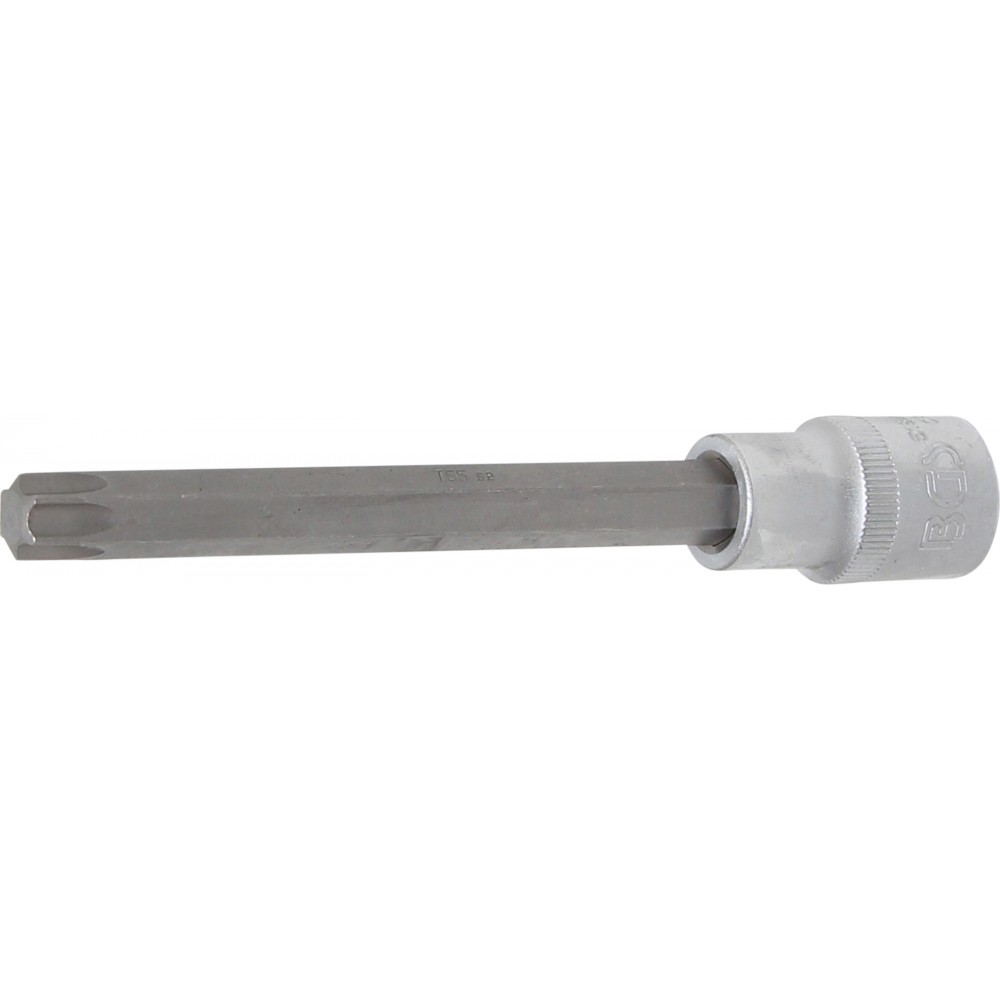 BGS | 5184-T55 | Punta de vaso | longitud 140 mm | entrada 12,5 mm (1/2") | perfil en T (para Torx) T55