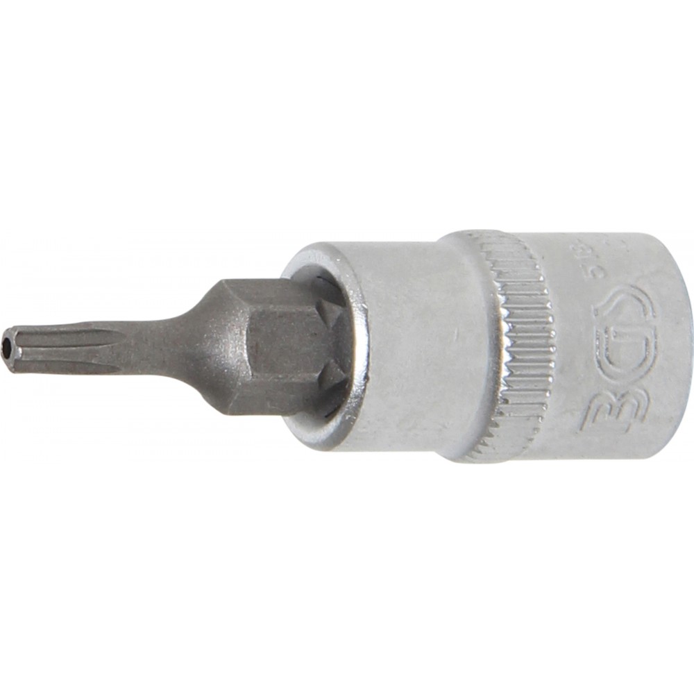 BGS | 5184-TS10 | Punta de vaso | entrada 6,3 mm (1/4") | T-Star (para Torx Plus) con perforación TS10