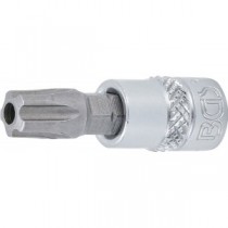 BGS | 5184-TS45 | Punta de vaso | entrada 6,3 mm (1/4") | T-Star (para Torx Plus) con perforación TS45