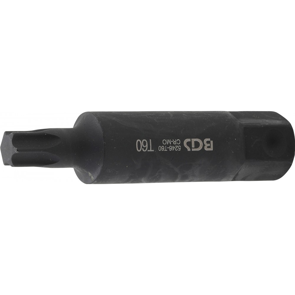 BGS | 5246-T60 | Punta | longitud 100 mm | entrada 22 mm | perfil en T (para Torx) T60