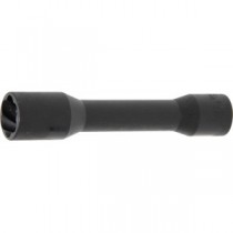 BGS | 5264-21 | Llave de vaso de perfil en espiral / extractor de tornillos, largo | entrada 12,5 mm (1/2") | 21 mm