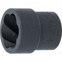 BGS | 5268-22 | Llave de vaso de perfil en espiral / extractor de tornillos | entrada 12,5 mm (1/2") | 22 mm