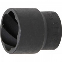 BGS | 5268-24 | Llave de vaso de perfil en espiral / extractor de tornillos | entrada 12,5 mm (1/2") | 24 mm