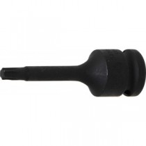 BGS | 5480-T40 | Punta de vaso de impacto | longitud 75 mm | entrada 12,5 mm (1/2") | perfil en T (para Torx) T40