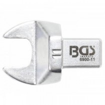 BGS | 6900-11 | Llave de boca insertables | 11 mm | Sujeción 9 x 12 mm