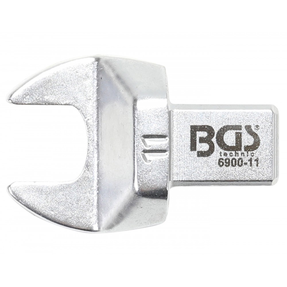 BGS | 6900-11 | Llave de boca insertables | 11 mm | Sujeción 9 x 12 mm