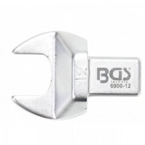 BGS | 6900-12 | Llave de boca insertables | 12 mm | Sujeción 9 x 12 mm