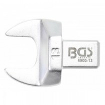 BGS | 6900-13 | Llave de boca insertables | 13 mm | Sujeción 9 x 12 mm