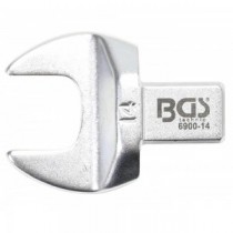 BGS | 6900-14 | Llave de boca insertables | 14 mm | Sujeción 9 x 12 mm