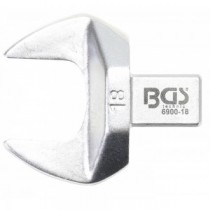 BGS | 6900-18 | Llave de boca insertables | 18 mm | Sujeción 9 x 12 mm