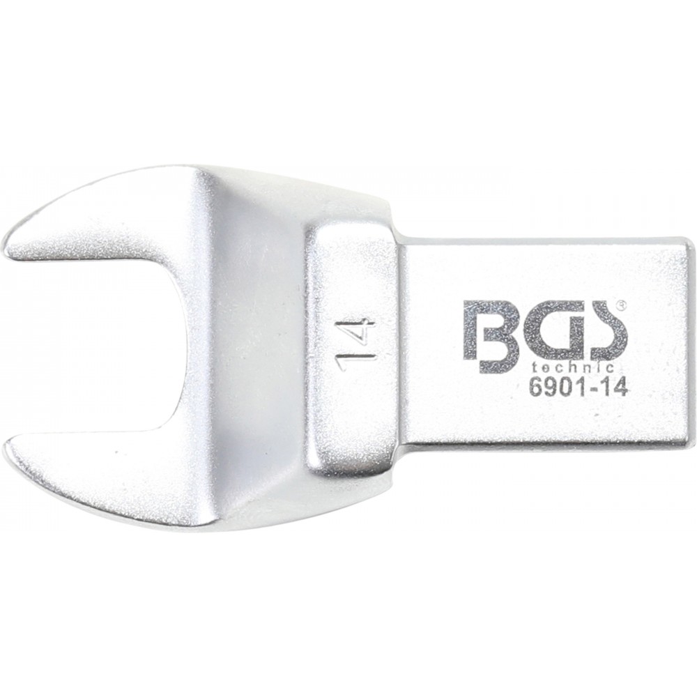 BGS | 6901-14 | Llave de boca insertable | 14 mm | Sujeción 14 x 18 mm