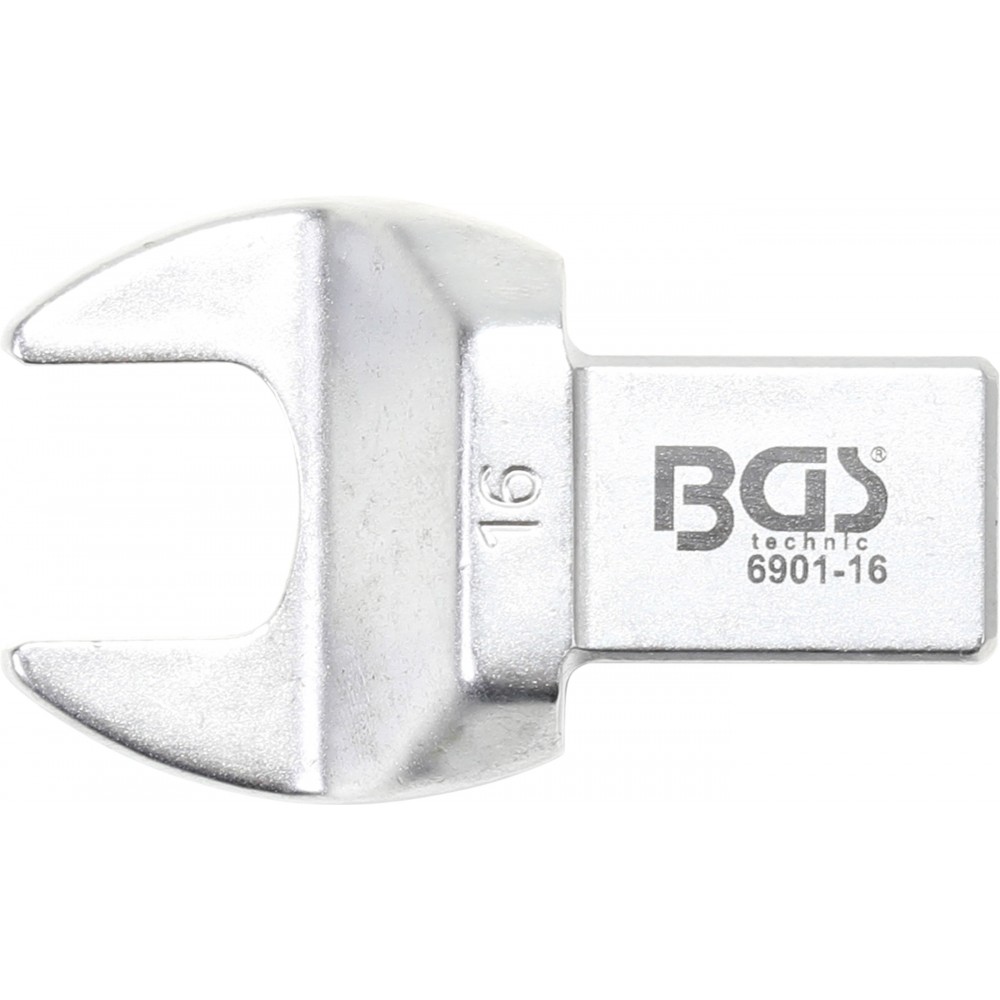 BGS | 6901-16 | Llave de boca insertable | 16 mm | Sujeción 14 x 18 mm