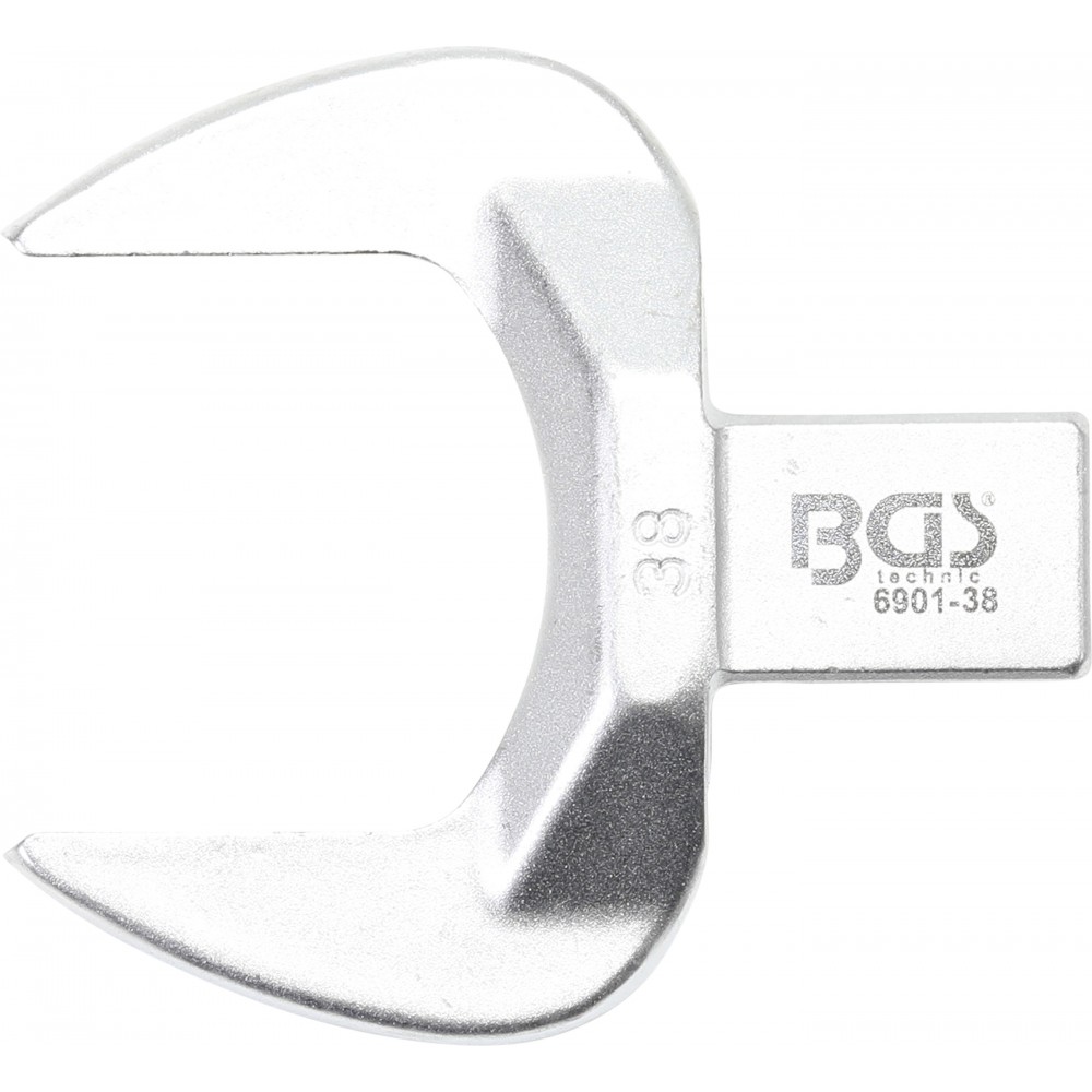 BGS | 6901-38 | Llave de boca insertable | 38 mm | Sujeción 14 x 18 mm