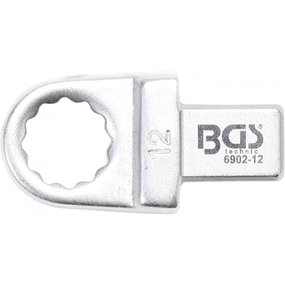 BGS | 6902-12 | Llave de anillo insertable | 12 mm | Sujeción 9 x 12 mm