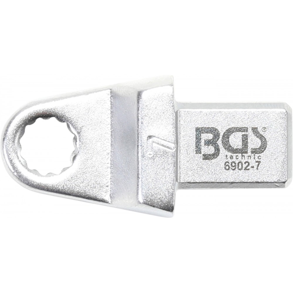 BGS | 6902-7 | Llave de anillo insertable | 7 mm | Sujeción 9 x 12 mm